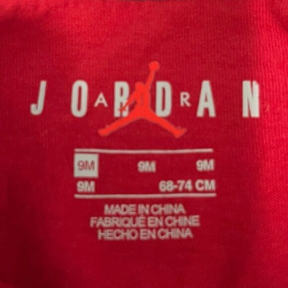 Air Jordan Bodysuits 1-6m And 1-9m EUC - Picture 4 of 6